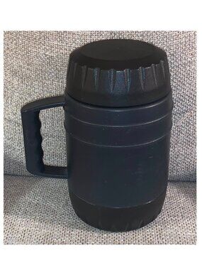 Stanley Heatkeeper Food Jar 17 oz Thermos Hot Cold Microwave Safe ~ Black